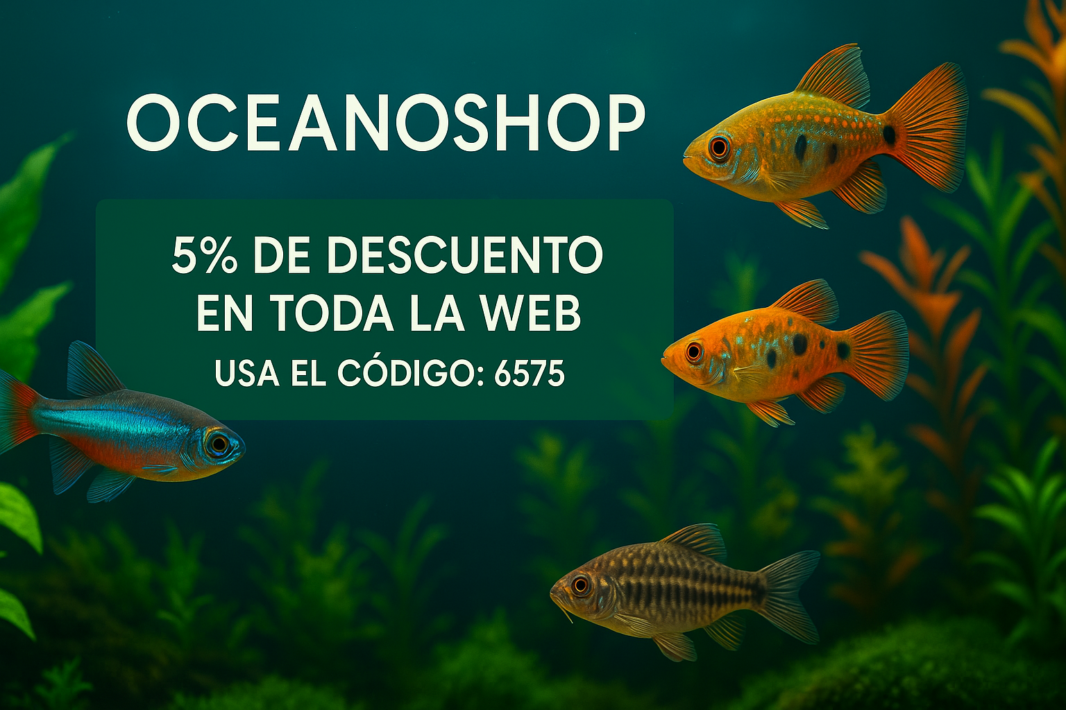 Descuento oceanoshop.com  5% 